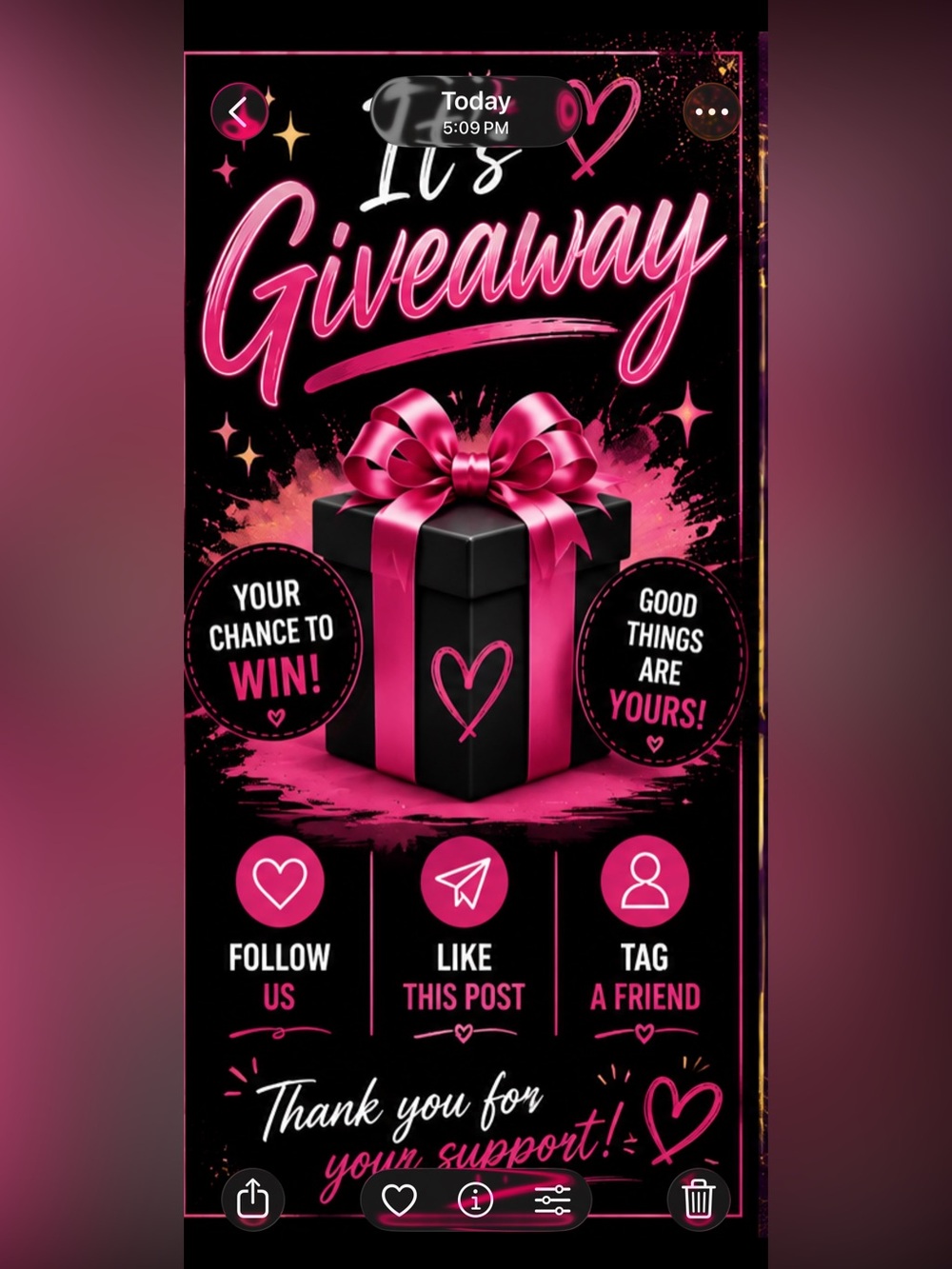 Giveaway